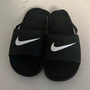 Toddler Nike slides